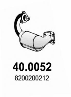 Asso 40.0052 Каталізатор 400052: Купити в Україні - Добра ціна на EXIST.UA!