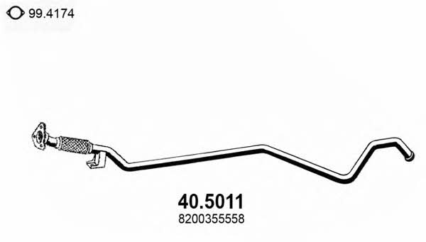  40.5011 Вихлопна труба 405011: Купити в Україні - Добра ціна на EXIST.UA!