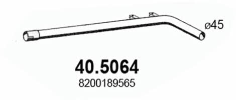 Asso 40.5064 Вихлопна труба 405064: Купити в Україні - Добра ціна на EXIST.UA!