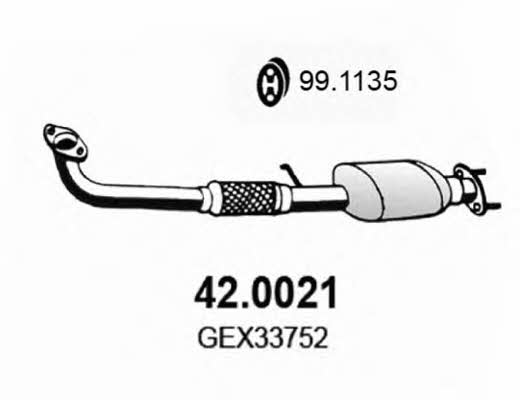 Asso 42.0021 Каталізатор 420021: Купити в Україні - Добра ціна на EXIST.UA!