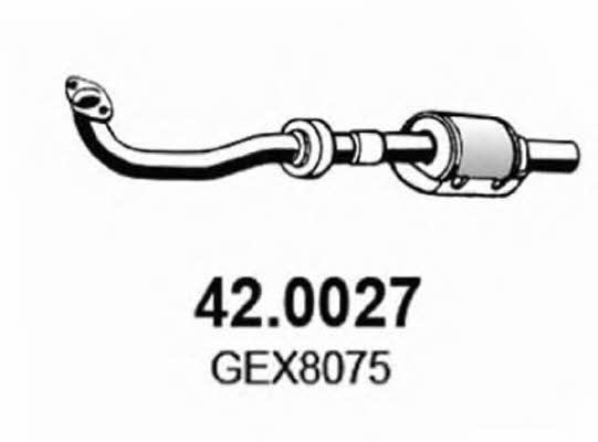Asso 42.0027 Каталізатор 420027: Купити в Україні - Добра ціна на EXIST.UA!