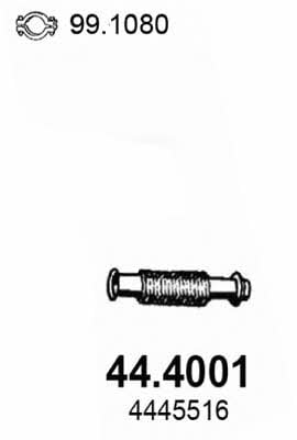 Asso 44.4001 Вихлопна труба 444001: Купити в Україні - Добра ціна на EXIST.UA!