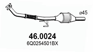 Asso 46.0024 Каталізатор 460024: Купити в Україні - Добра ціна на EXIST.UA!