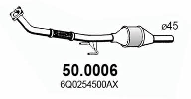 Asso 50.0006 Каталізатор 500006: Купити в Україні - Добра ціна на EXIST.UA!