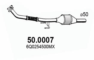 Asso 50.0007 Каталізатор 500007: Купити в Україні - Добра ціна на EXIST.UA!