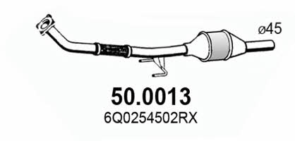 Asso 50.0013 Каталізатор 500013: Купити в Україні - Добра ціна на EXIST.UA!