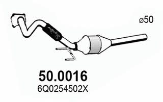 Asso 50.0016 Каталізатор 500016: Купити в Україні - Добра ціна на EXIST.UA!