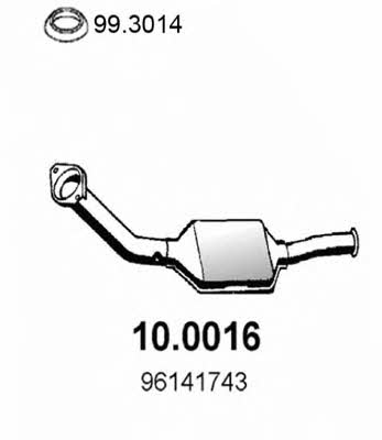 Asso 10.0016 Каталізатор 100016: Купити в Україні - Добра ціна на EXIST.UA!