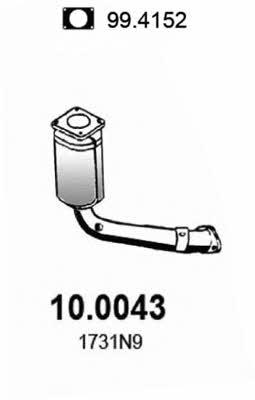 10.0043 Каталізатор 100043: Купити в Україні - Добра ціна на EXIST.UA!