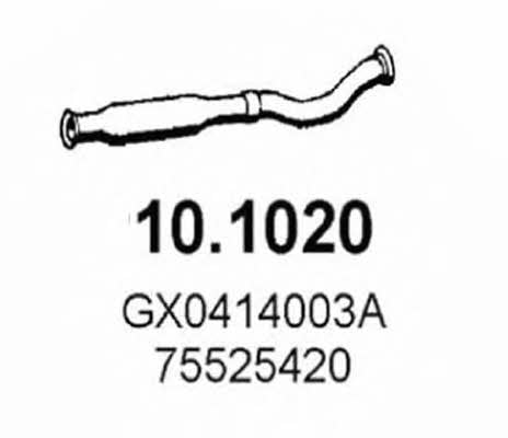  10.1020 Вихлопна труба 101020: Купити в Україні - Добра ціна на EXIST.UA!