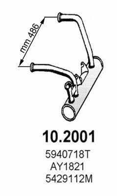 Asso 10.2001 Резонатор 102001: Купити в Україні - Добра ціна на EXIST.UA!