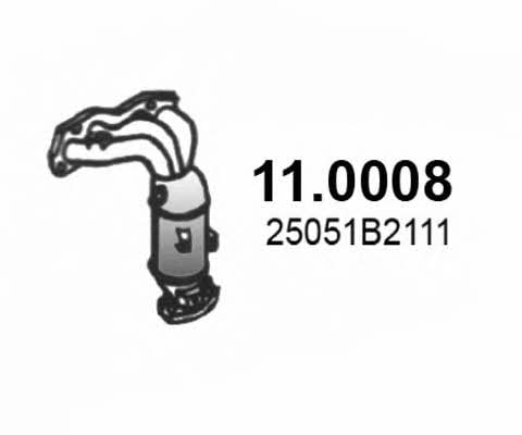 Asso 11.0008 Каталізатор 110008: Купити в Україні - Добра ціна на EXIST.UA!