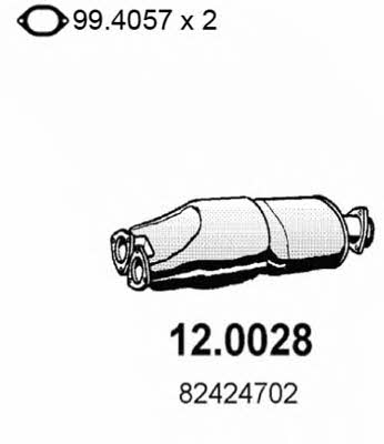  12.0028 Каталізатор 120028: Купити в Україні - Добра ціна на EXIST.UA!
