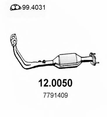 Asso 12.0050 Каталізатор 120050: Купити в Україні - Добра ціна на EXIST.UA!