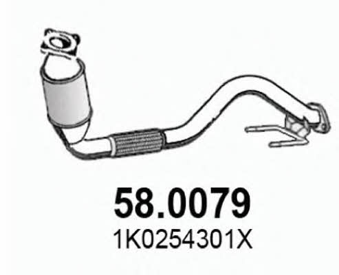 Asso 58.0079 Каталізатор 580079: Купити в Україні - Добра ціна на EXIST.UA!