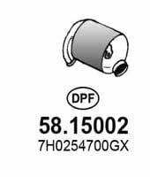 5815002 Asso Фільтр сажевий DPF