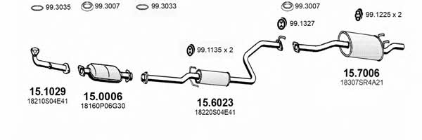  ART3410 Система випуску відпрацьованих газів ART3410: Купити в Україні - Добра ціна на EXIST.UA!