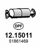 Asso 12.15011 Фільтр сажевий DPF 1215011: Купити в Україні - Добра ціна на EXIST.UA!