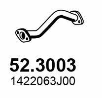 Asso 52.3003 Вихлопна труба 523003: Купити в Україні - Добра ціна на EXIST.UA!