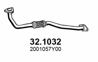 Asso 32.1032 Вихлопна труба 321032: Купити в Україні - Добра ціна на EXIST.UA!