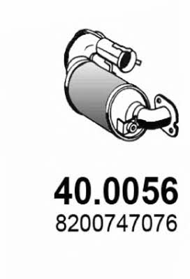 Asso 40.0056 Каталізатор 400056: Купити в Україні - Добра ціна на EXIST.UA!
