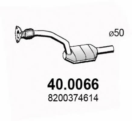 Asso 40.0066 Каталізатор 400066: Купити в Україні - Добра ціна на EXIST.UA!
