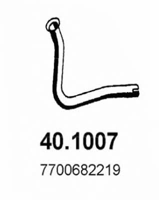Asso 40.1007 Вихлопна труба 401007: Купити в Україні - Добра ціна на EXIST.UA!