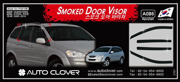 A086 Autoclover Дефлектор окна двери