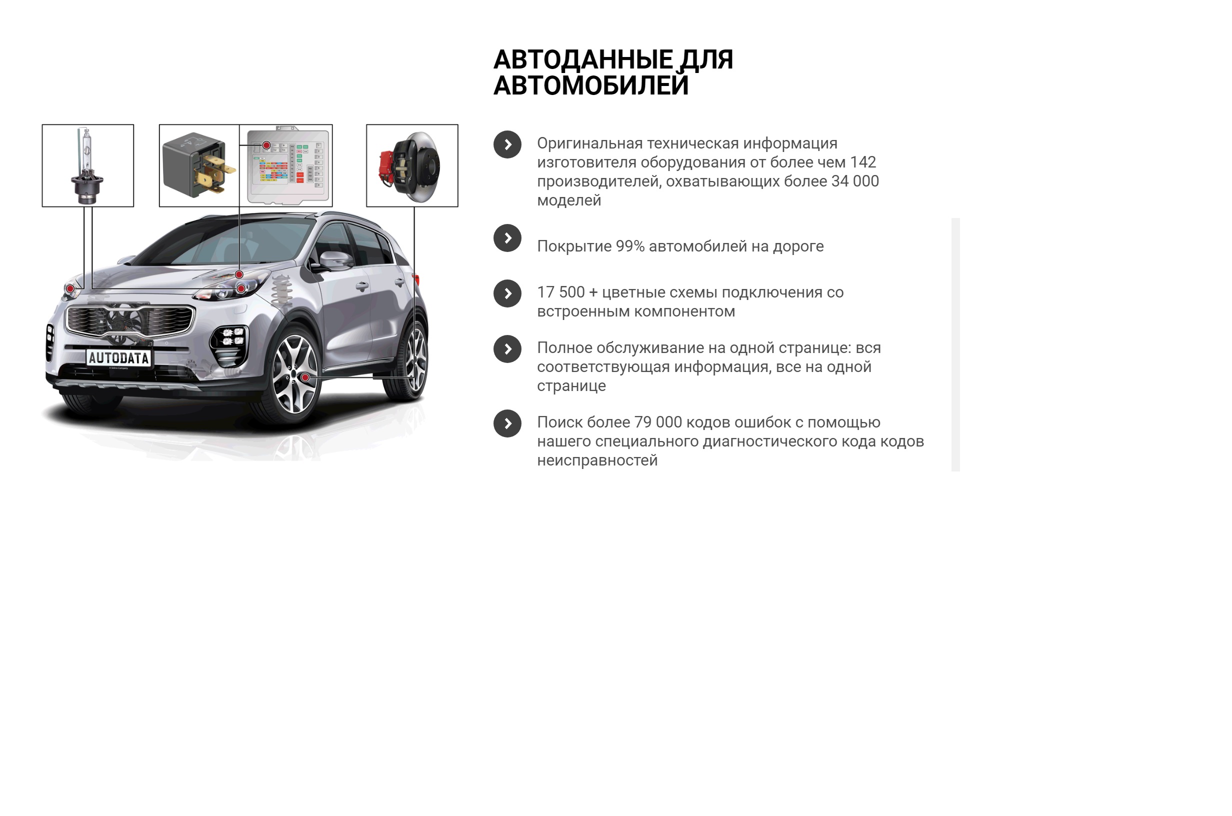 Autodata SM5 INTRO Autodata Online. Сервіс та технічне обслуговування, 5 користувачів, тестовий місяць SM5INTRO: Приваблива ціна - Купити в Україні на EXIST.UA!