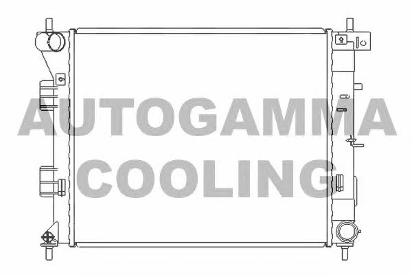 Autogamma 105988 Радіатор охолодження двигуна 105988: Купити в Україні - Добра ціна на EXIST.UA!