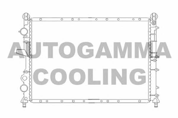 Autogamma 100018 Радіатор охолодження двигуна 100018: Купити в Україні - Добра ціна на EXIST.UA!