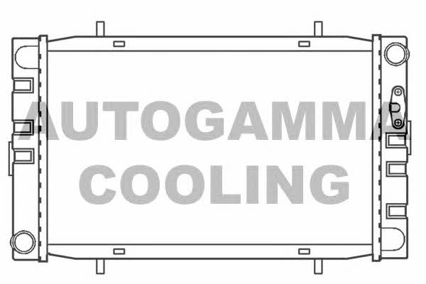 Autogamma 100071 Радіатор охолодження двигуна 100071: Купити в Україні - Добра ціна на EXIST.UA!
