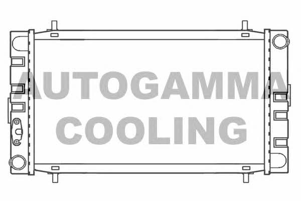Autogamma 100072 Радіатор охолодження двигуна 100072: Купити в Україні - Добра ціна на EXIST.UA!