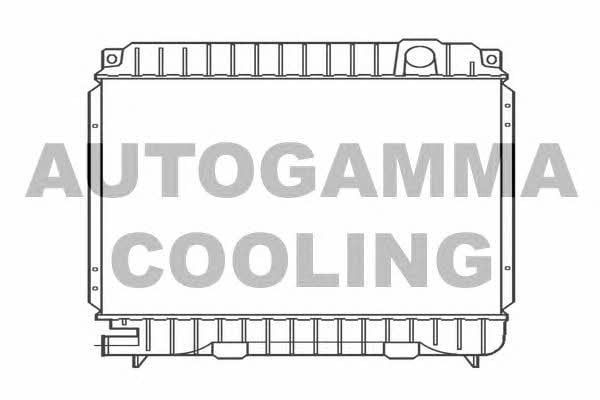 Autogamma 100084 Радіатор охолодження двигуна 100084: Купити в Україні - Добра ціна на EXIST.UA!