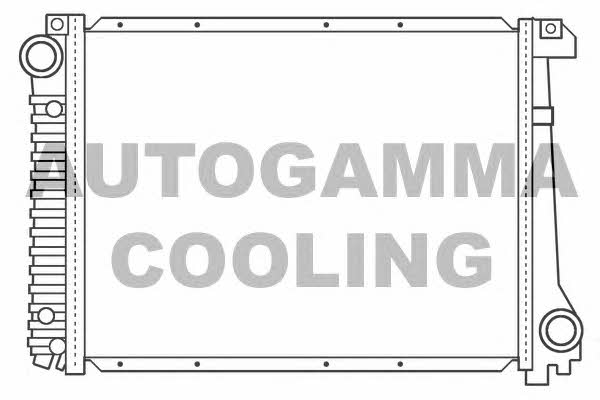 Autogamma 100103 Радіатор охолодження двигуна 100103: Купити в Україні - Добра ціна на EXIST.UA!