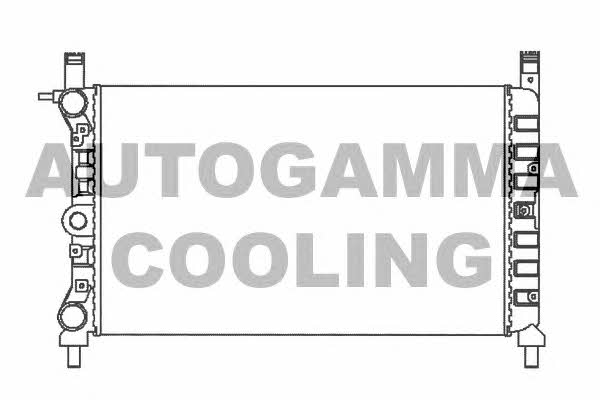 Autogamma 100318 Радіатор охолодження двигуна 100318: Купити в Україні - Добра ціна на EXIST.UA!