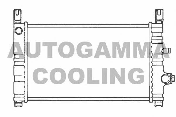 Autogamma 100355 Радіатор охолодження двигуна 100355: Купити в Україні - Добра ціна на EXIST.UA!