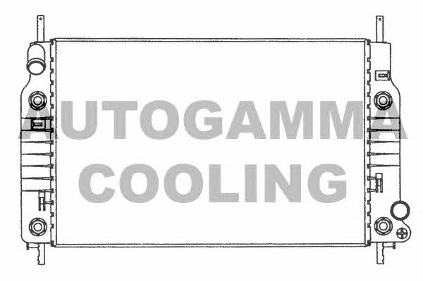 Autogamma 100371 Радіатор охолодження двигуна 100371: Купити в Україні - Добра ціна на EXIST.UA!