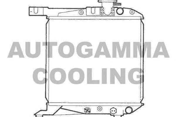 Autogamma 100412 Радіатор охолодження двигуна 100412: Купити в Україні - Добра ціна на EXIST.UA!