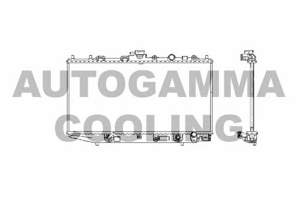 Autogamma 100420 Радіатор охолодження двигуна 100420: Купити в Україні - Добра ціна на EXIST.UA!