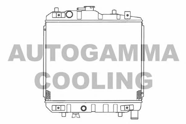 Autogamma 100472 Радіатор охолодження двигуна 100472: Купити в Україні - Добра ціна на EXIST.UA!