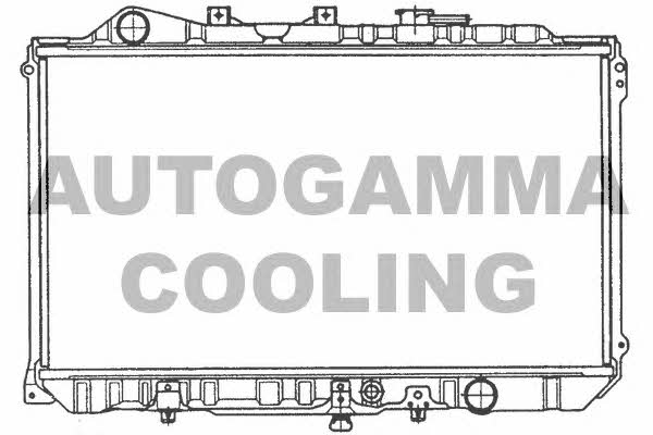 Autogamma 100497 Радіатор охолодження двигуна 100497: Купити в Україні - Добра ціна на EXIST.UA!