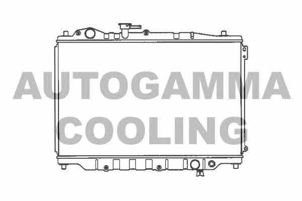 Autogamma 100499 Радіатор охолодження двигуна 100499: Купити в Україні - Добра ціна на EXIST.UA!