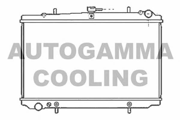 Autogamma 100623 Радіатор охолодження двигуна 100623: Купити в Україні - Добра ціна на EXIST.UA!