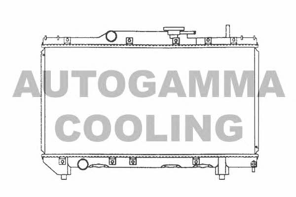 Autogamma 101268 Радіатор охолодження двигуна 101268: Купити в Україні - Добра ціна на EXIST.UA!