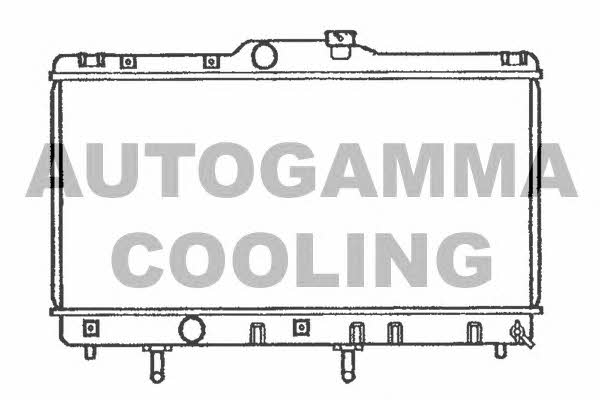 Autogamma 101272 Радіатор охолодження двигуна 101272: Купити в Україні - Добра ціна на EXIST.UA!