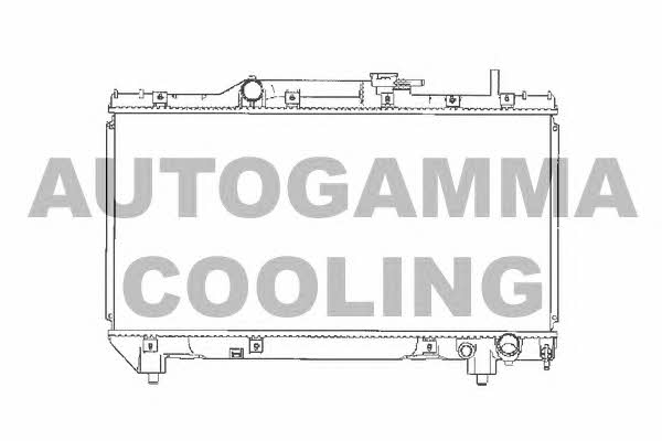 Autogamma 101357 Радіатор охолодження двигуна 101357: Купити в Україні - Добра ціна на EXIST.UA!