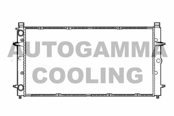 Autogamma 101414 Радіатор охолодження двигуна 101414: Купити в Україні - Добра ціна на EXIST.UA!