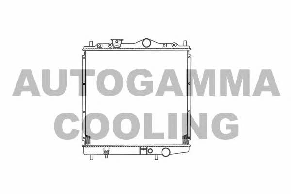 Autogamma 101435 Радіатор охолодження двигуна 101435: Приваблива ціна - Купити в Україні на EXIST.UA!