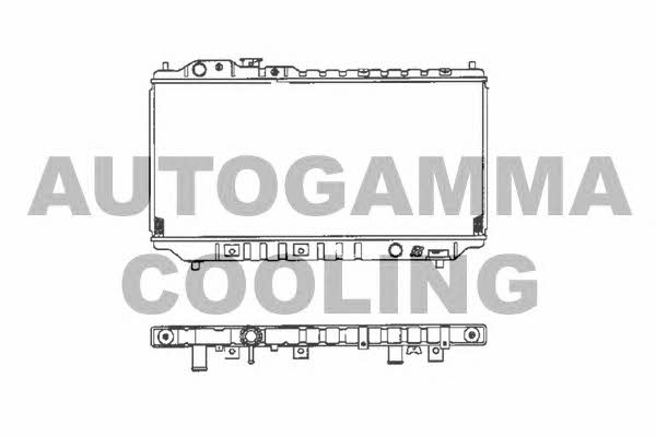 Autogamma 101450 Радіатор охолодження двигуна 101450: Купити в Україні - Добра ціна на EXIST.UA!